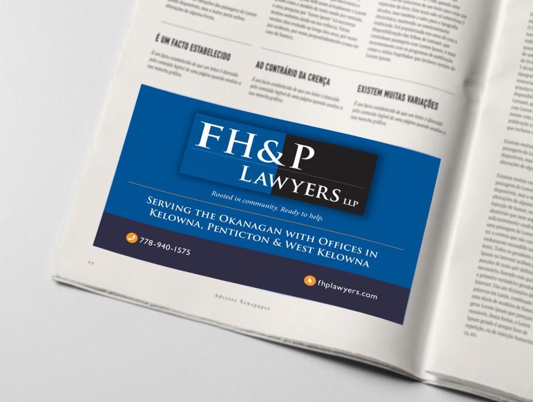 FH&P Lawyers LLP Magazine Ad